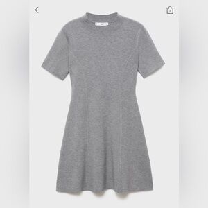 NWT Mango Fine Knit Flared Dress